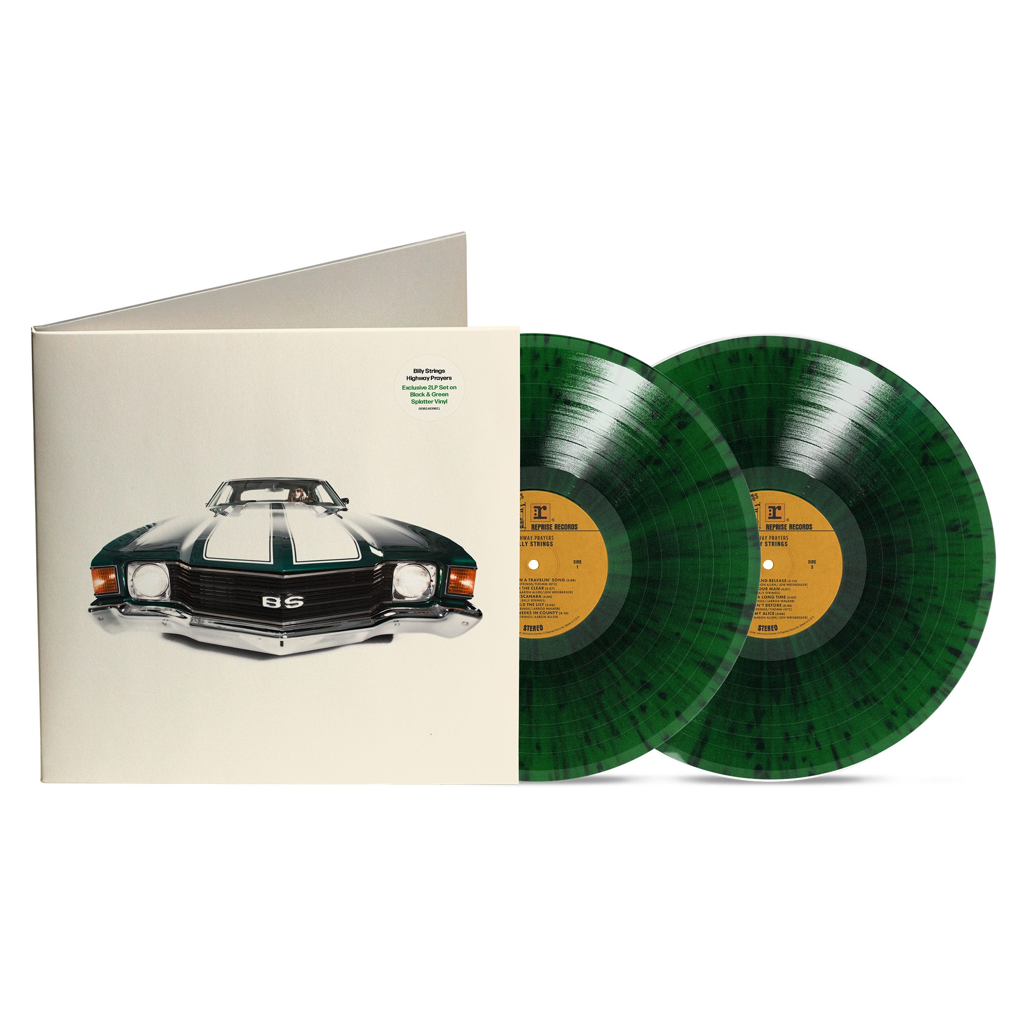 Highway Prayers - Exclusive: Black and Green Splatter Vinyl Highway Prayers - Exclusive: Black and Green Splatter Vinyl