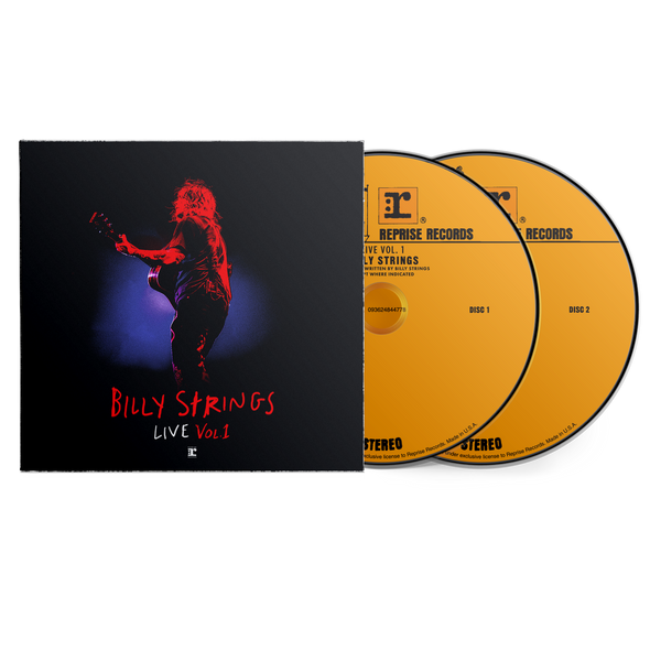 PREORDER: Billy Strings - Live Vol. 1 Double CD Wallet