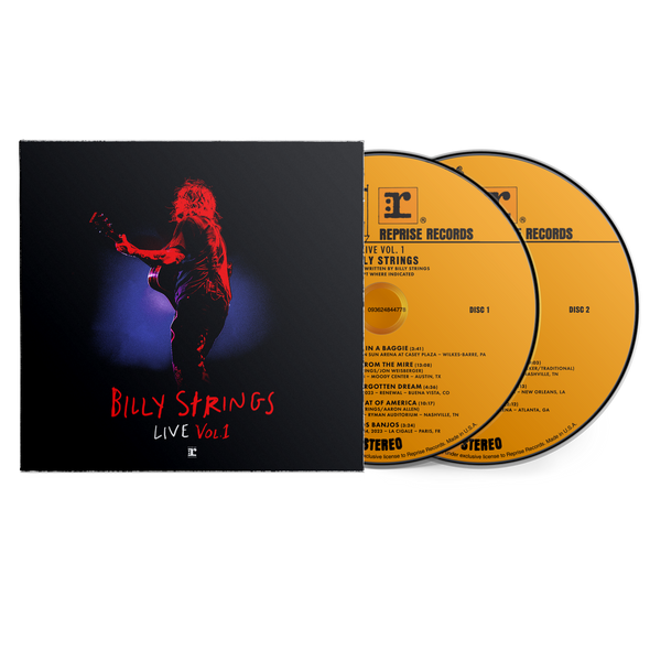 Billy Strings - Live Vol. 1 Double CD Wallet