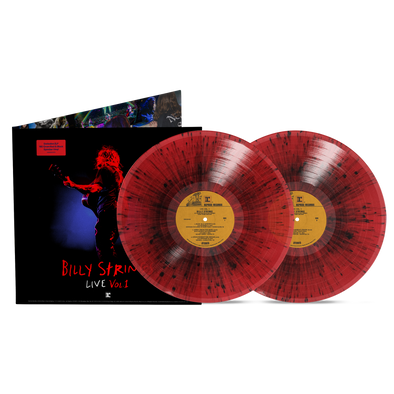 Billy Strings - Live Vol. 1 Red & Black Splatter / 180g LP