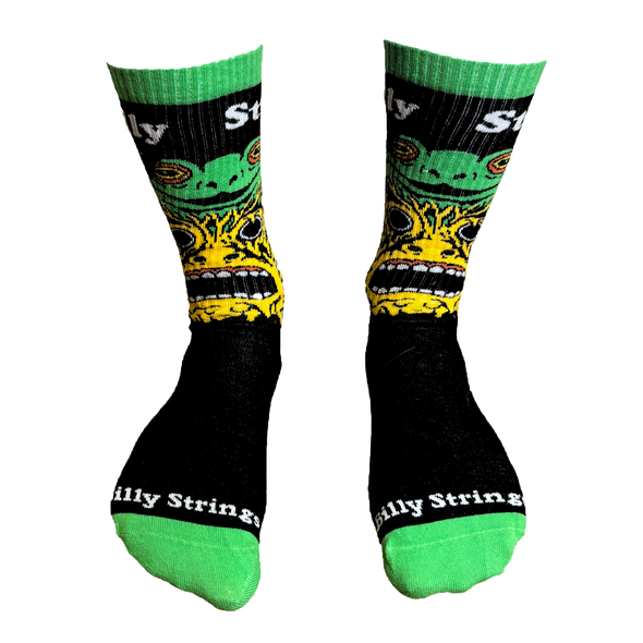 Black Frog Brain Socks (Will Carsola)