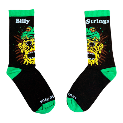 Black Frog Brain Socks (Will Carsola)