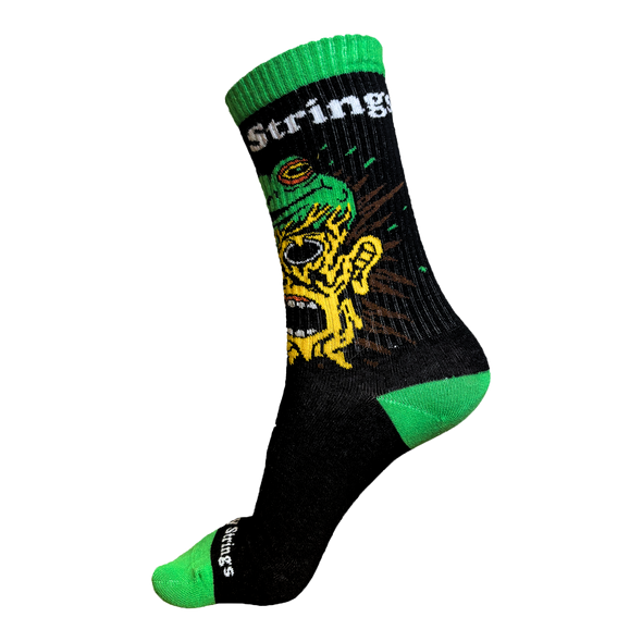 Black Frog Brain Socks (Will Carsola)