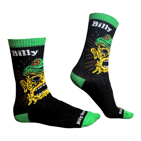 Black Frog Brain Socks (Will Carsola)