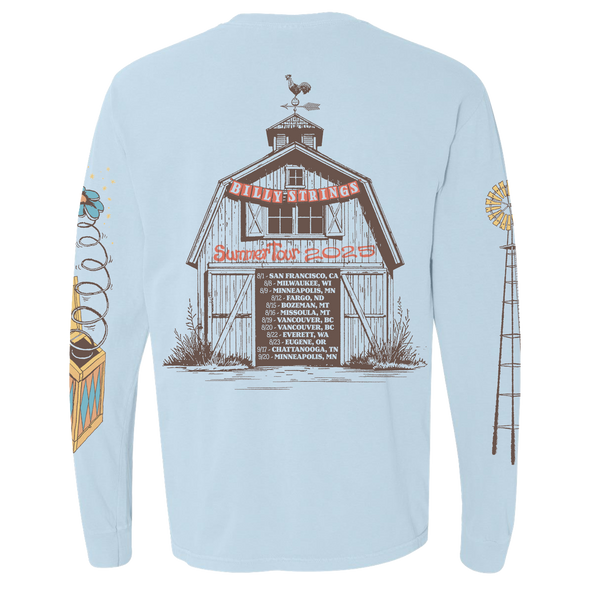 Cow Long Sleeve Tee with Dates (Dustin Kalynuk)