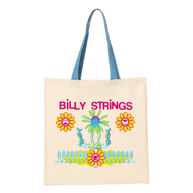 Seeing Flower Tote Bag with Dates (Champagne Rodman)