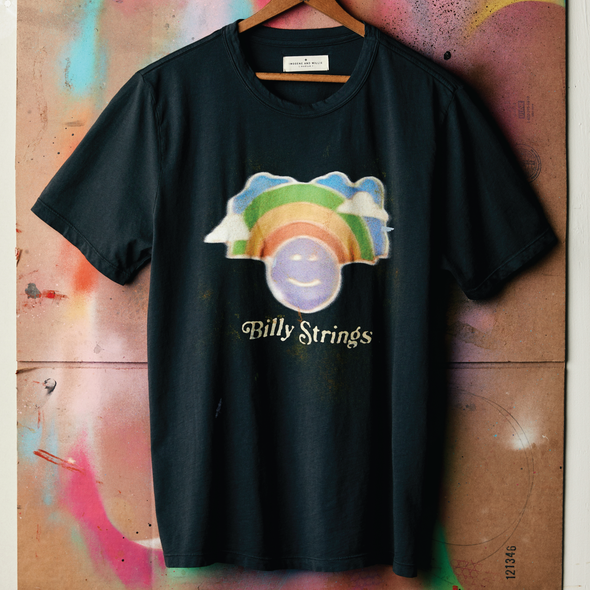 imogene + willie x Billy Strings Fuzzy Rainbows tee