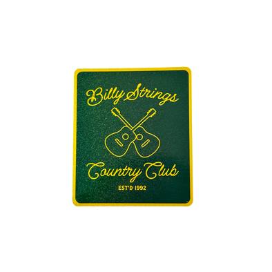 Glitter Country Club Sticker