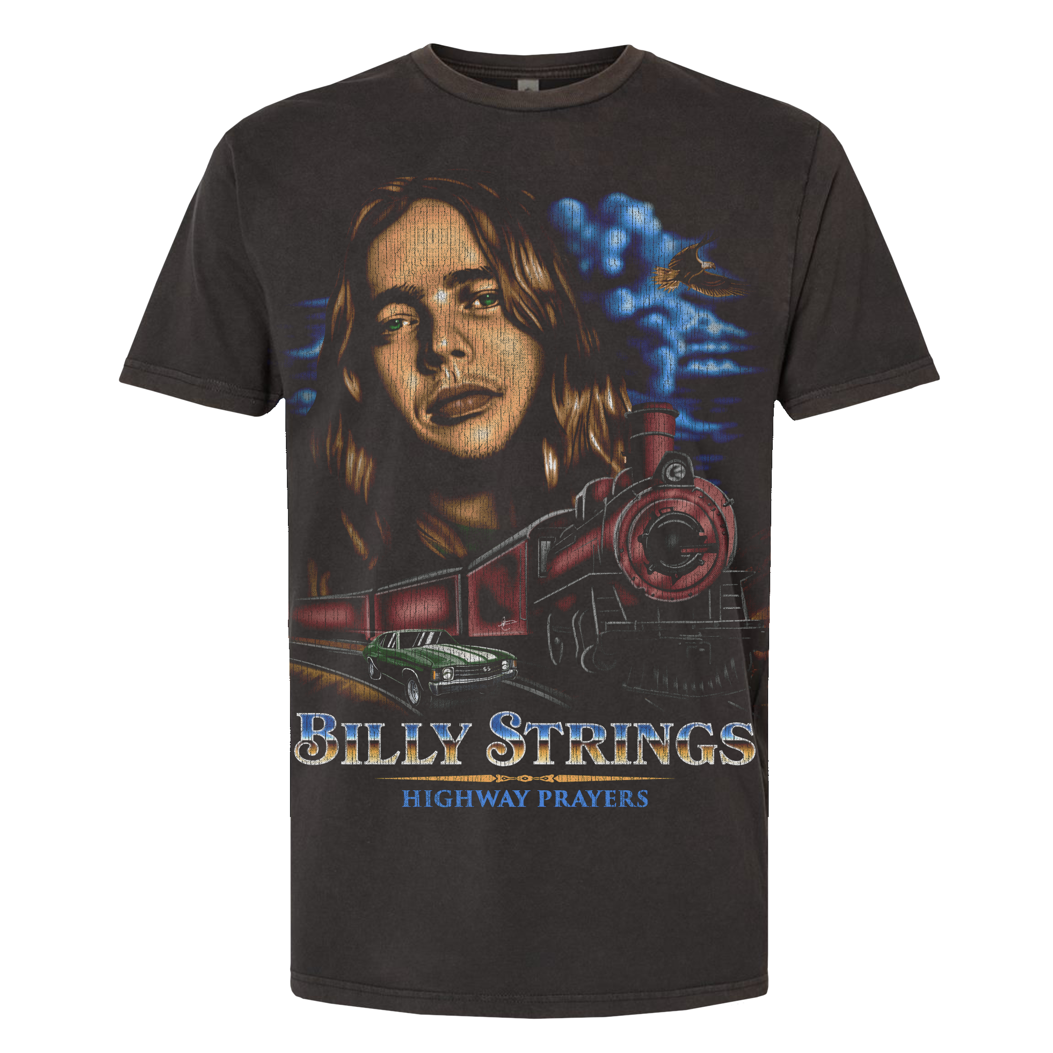 Highway Prayers Train Tee (Samborghini) – Billy Strings