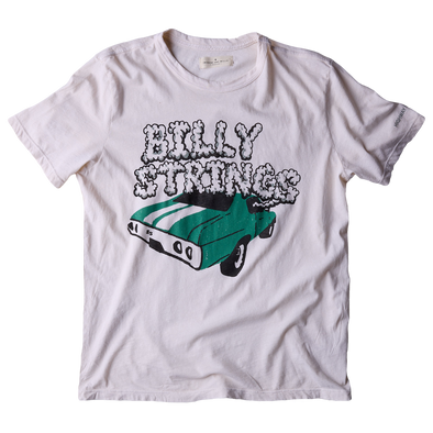 imogene + willie x Billy Strings Highway Prayers Green Car Tee