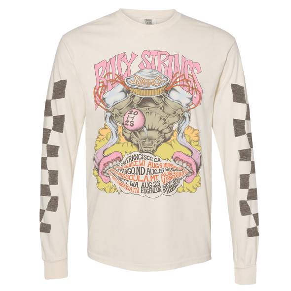Engine Summer Tour Poster Long Sleeve Tee with Dates (Logan Fox)