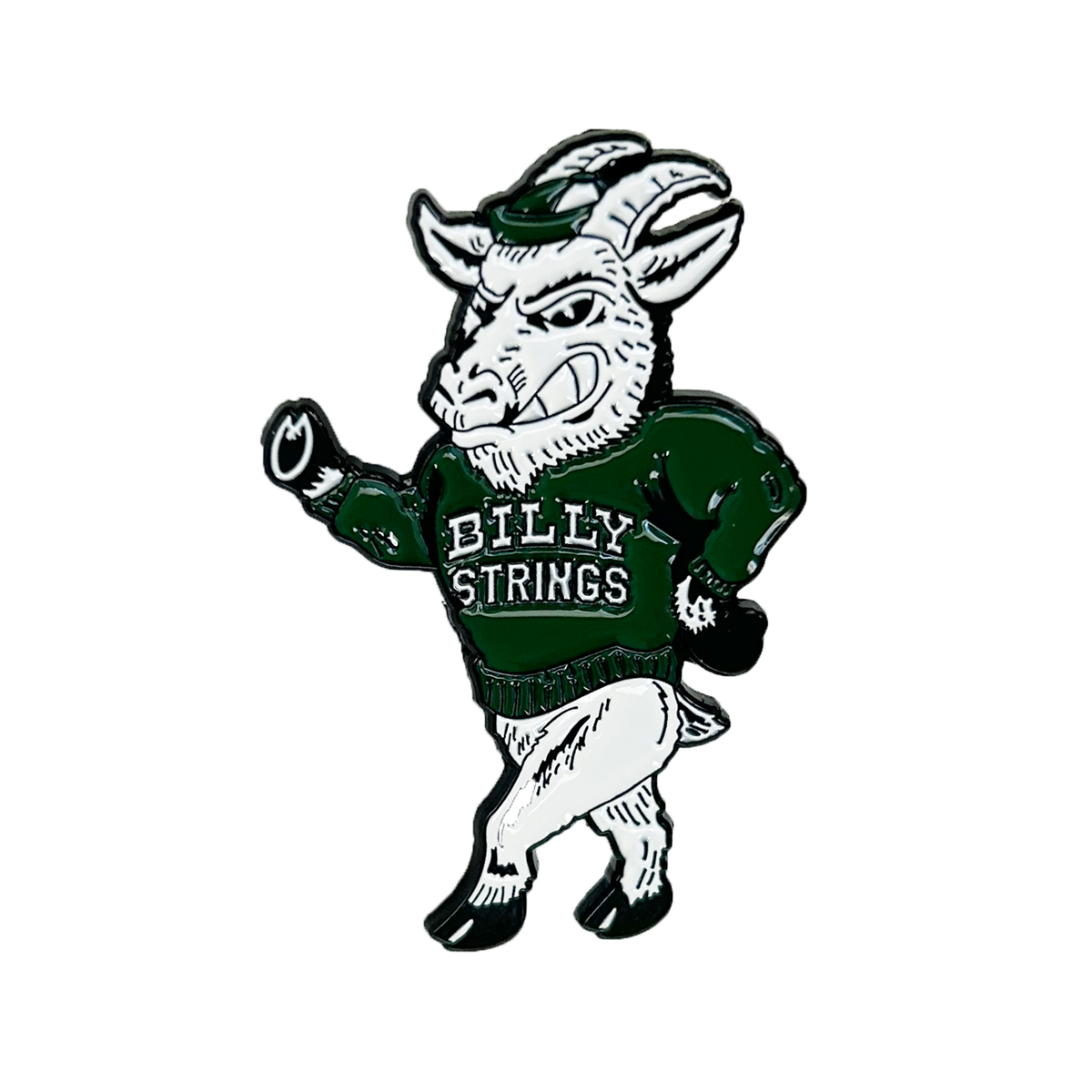 Pin: Green Billy Goat Mascot (Matt Cliff) – Billy Strings