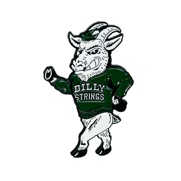 Pin: Green Billy Goat Mascot (Matt Cliff)