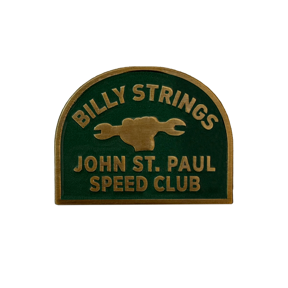 PIN: John St. Paul Speed Club (imogene + willie)