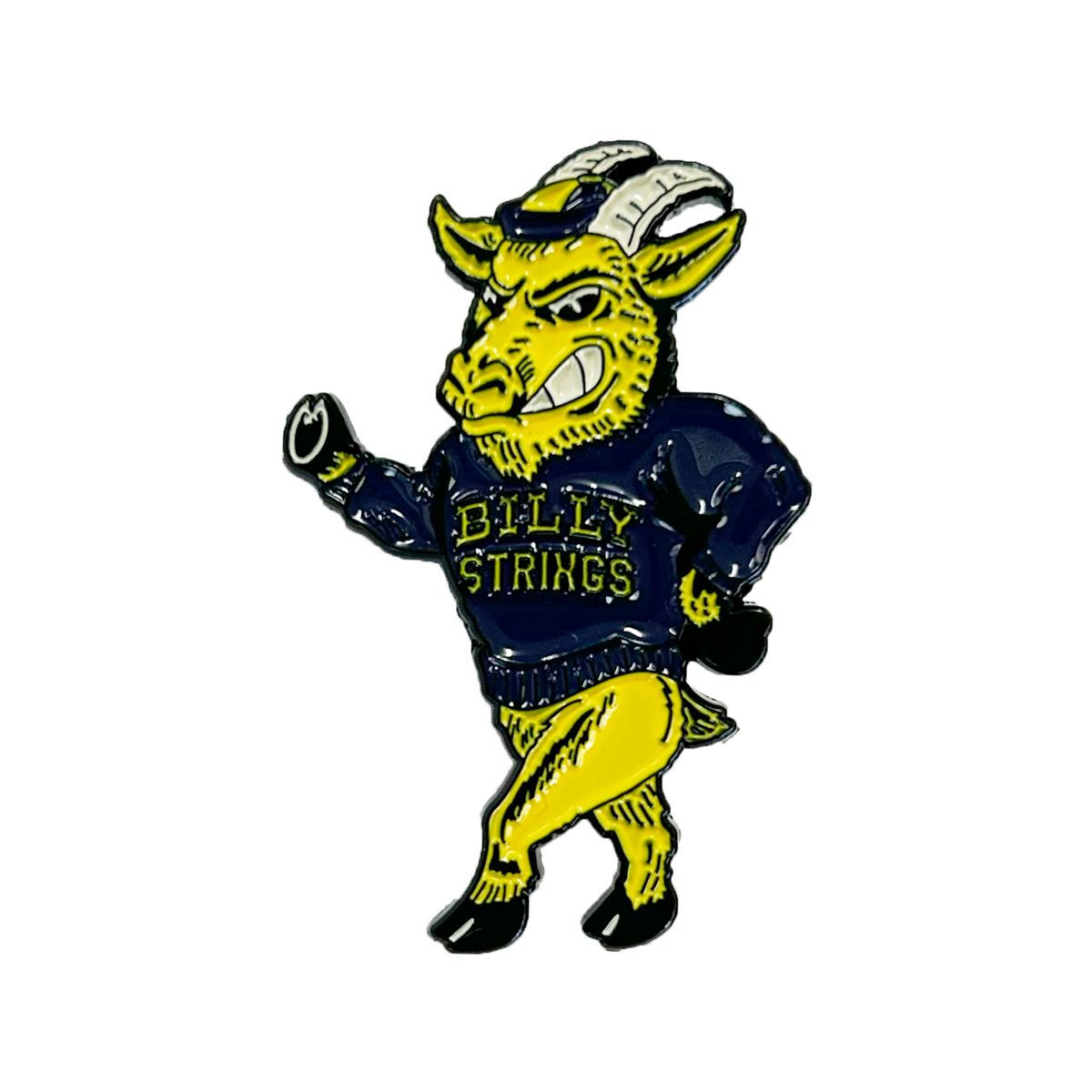 Pin: Yellow Billy Goat Mascot (Matt Cliff) – Billy Strings