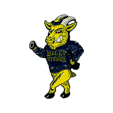 Pin: Yellow Billy Goat Mascot (Matt Cliff)