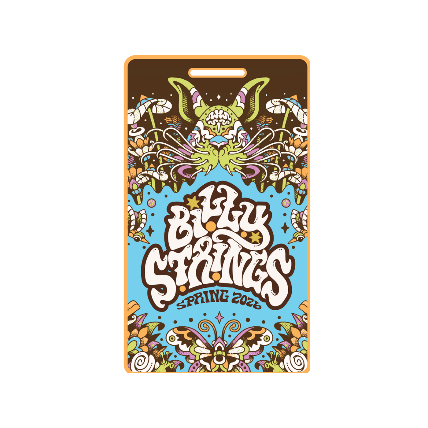 Luggage Label Spring Luggage Tag: Spring Tour 2026 (Tiffany Chin) – Billy Strings