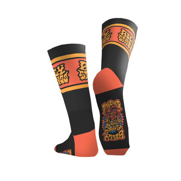 Skull Dog Socks (Logan Fox)