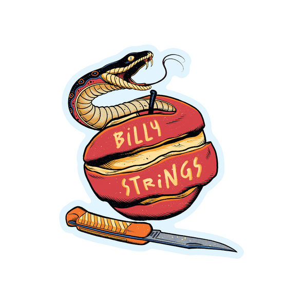 Sticker: Clear Snake Apple (Pedro Correa)