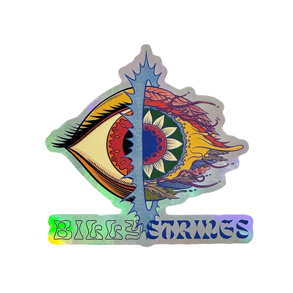 STICKER: Holographic Split Eye (Pedro Correa)