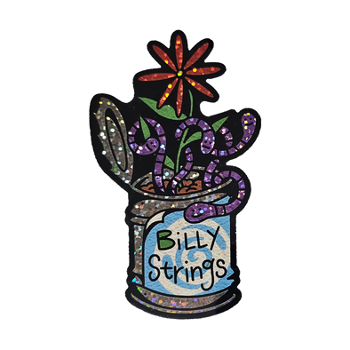 Sticker: Glitter Flower Can (SQUiSHYEYES)