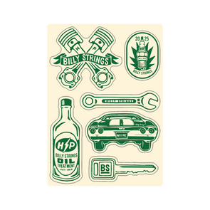 Sticker Sheet: Matte Roadside Rescue (Logan Fox)