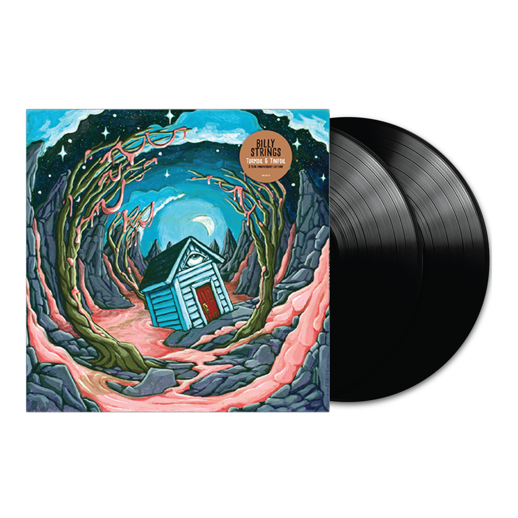 Turmoil & Tinfoil LP 5 Year Anniversary Release - Black Vinyl