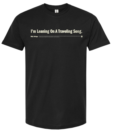 Online Exclusive: Bumper Sticker Tee - Traveling Song (Logan Fox)