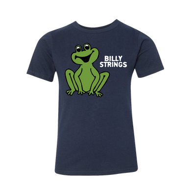 Youth Navy Frog Tee