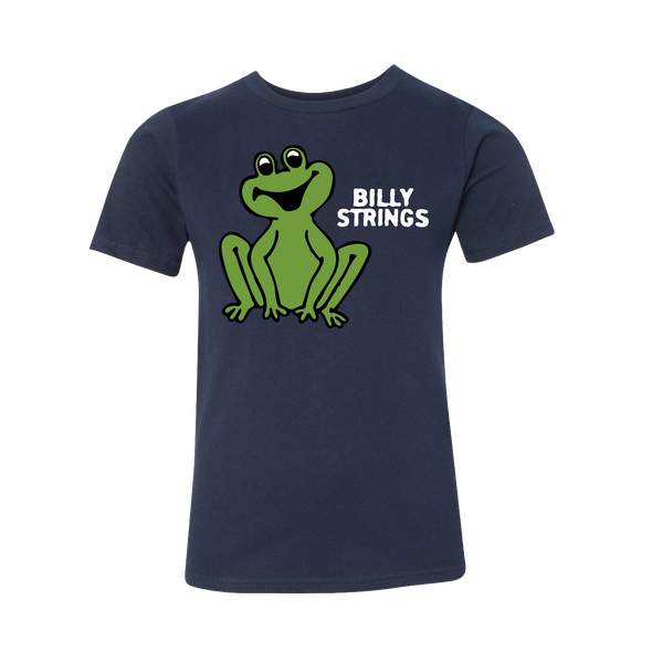 Youth Navy Frog Tee