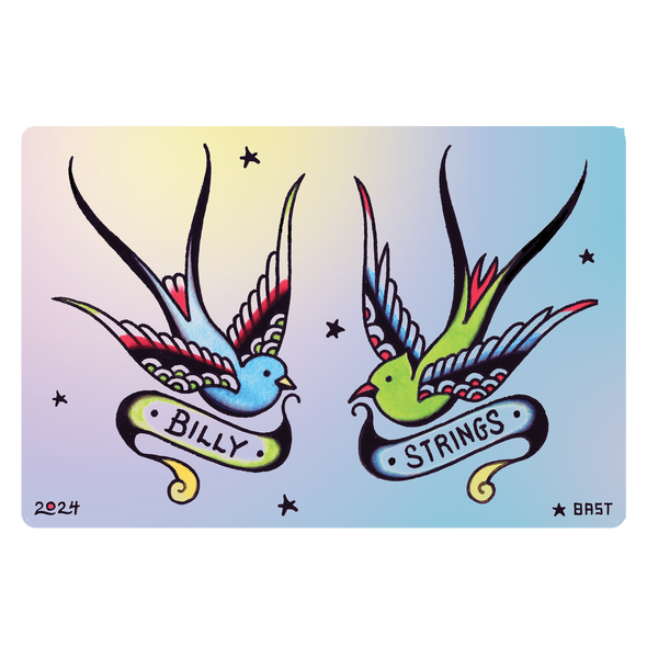 STICKER: Holographic Bird Sticker Pack (Julian Bast)