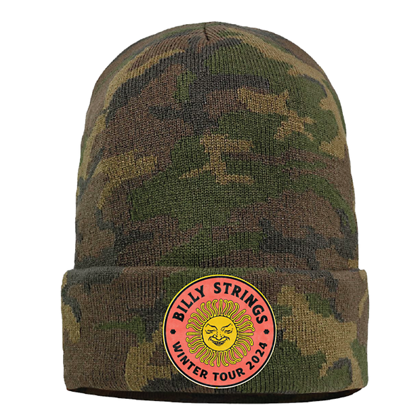 Ryan Dunn Camo Winter 24 Patch Beanie