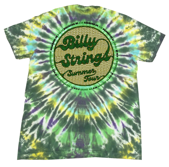 John Deere Tractor Tie Dye Tee with Dates (Peter Forsythe & Dawn Mueller)