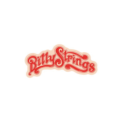 Puff Script Logo Sticker