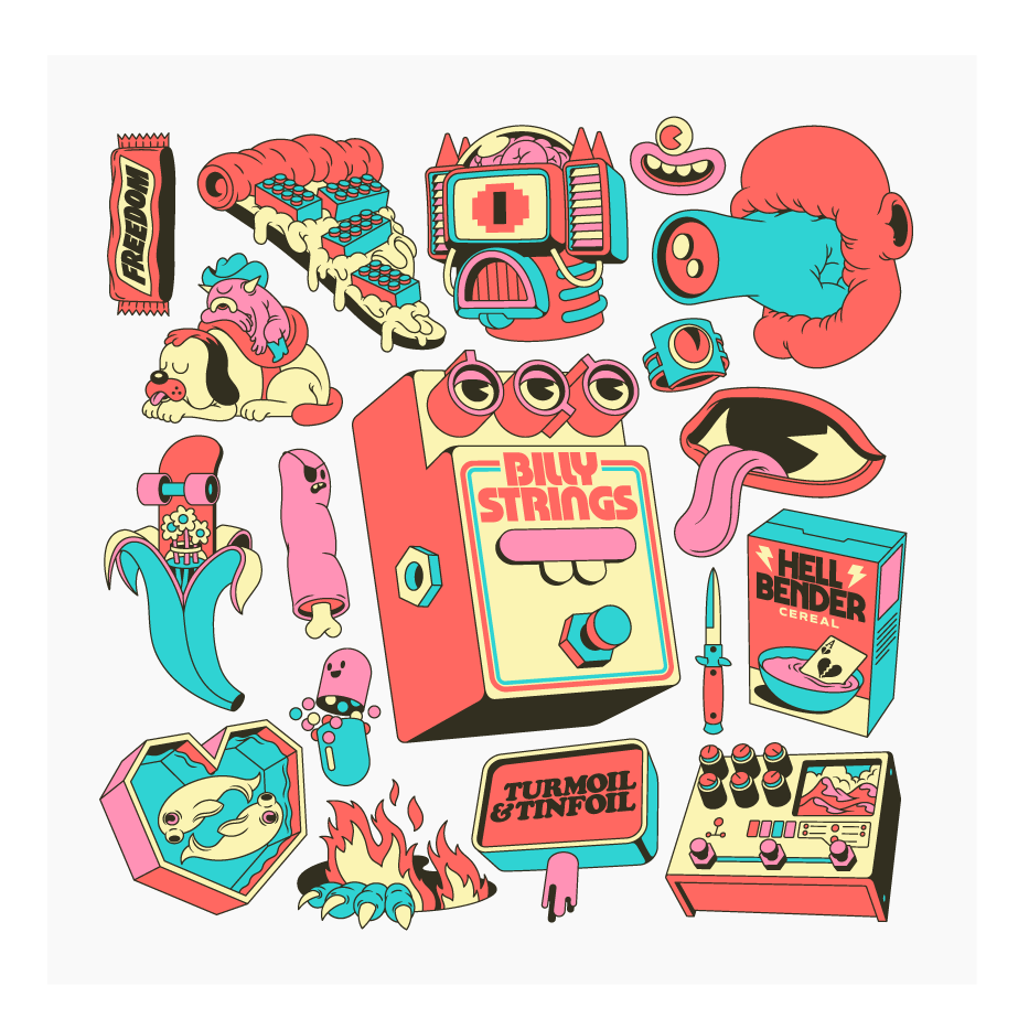 Color Tattoo Flash Sheets